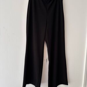 White House Black Market Black Wide Leg Pants